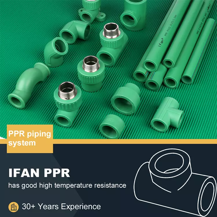 PPR pipe fittings