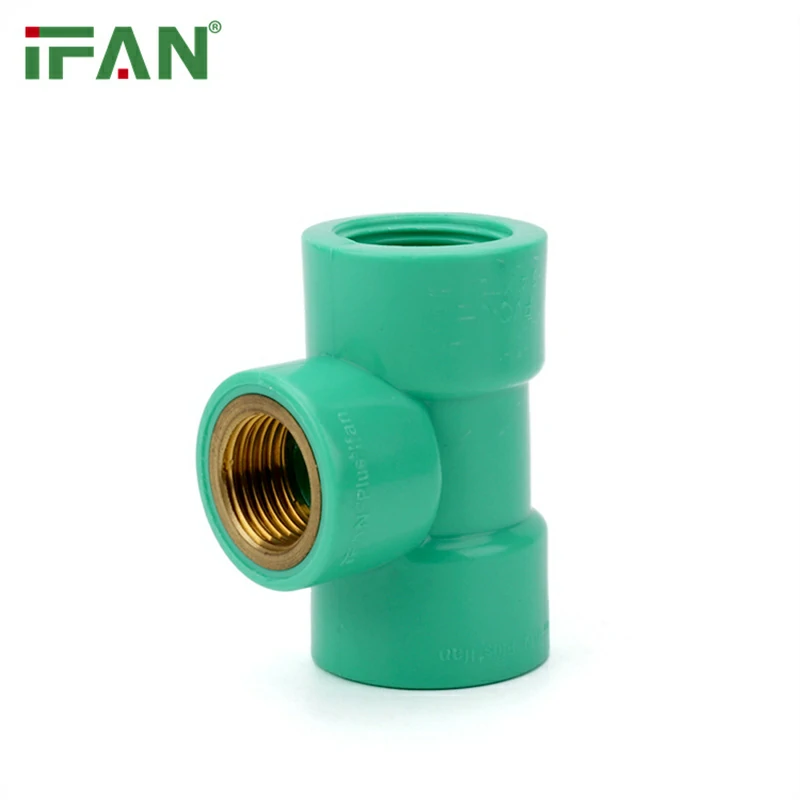 UPVC Threaded Brass Female Tee