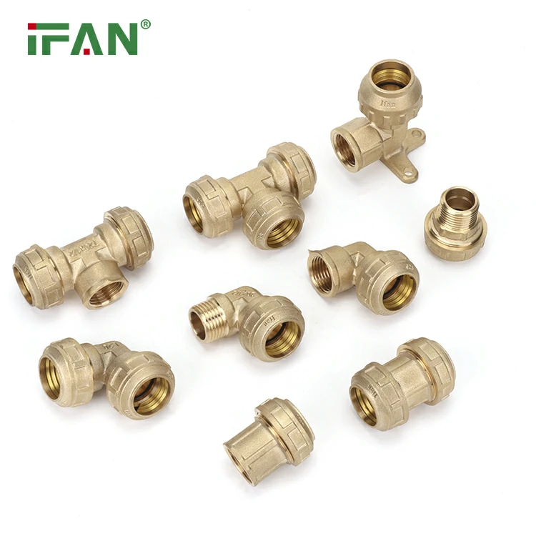 HDPE Brass Compression Fitting