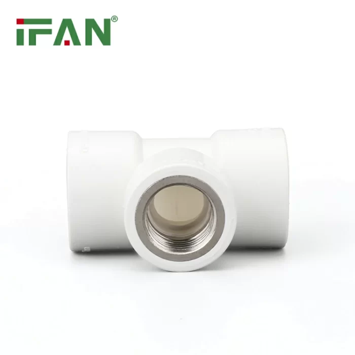 UPVC Threaded Brass Female Tee