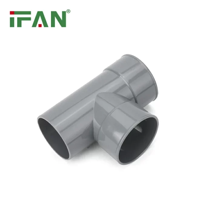 32-125mm DIN UPVC Drainage Tee