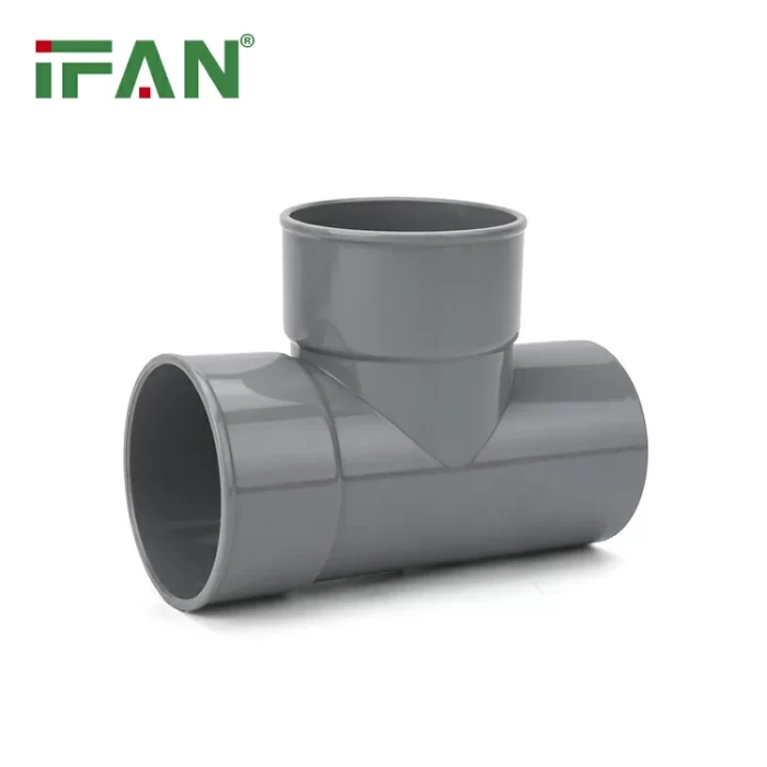 32-125mm DIN UPVC Drainage Tee