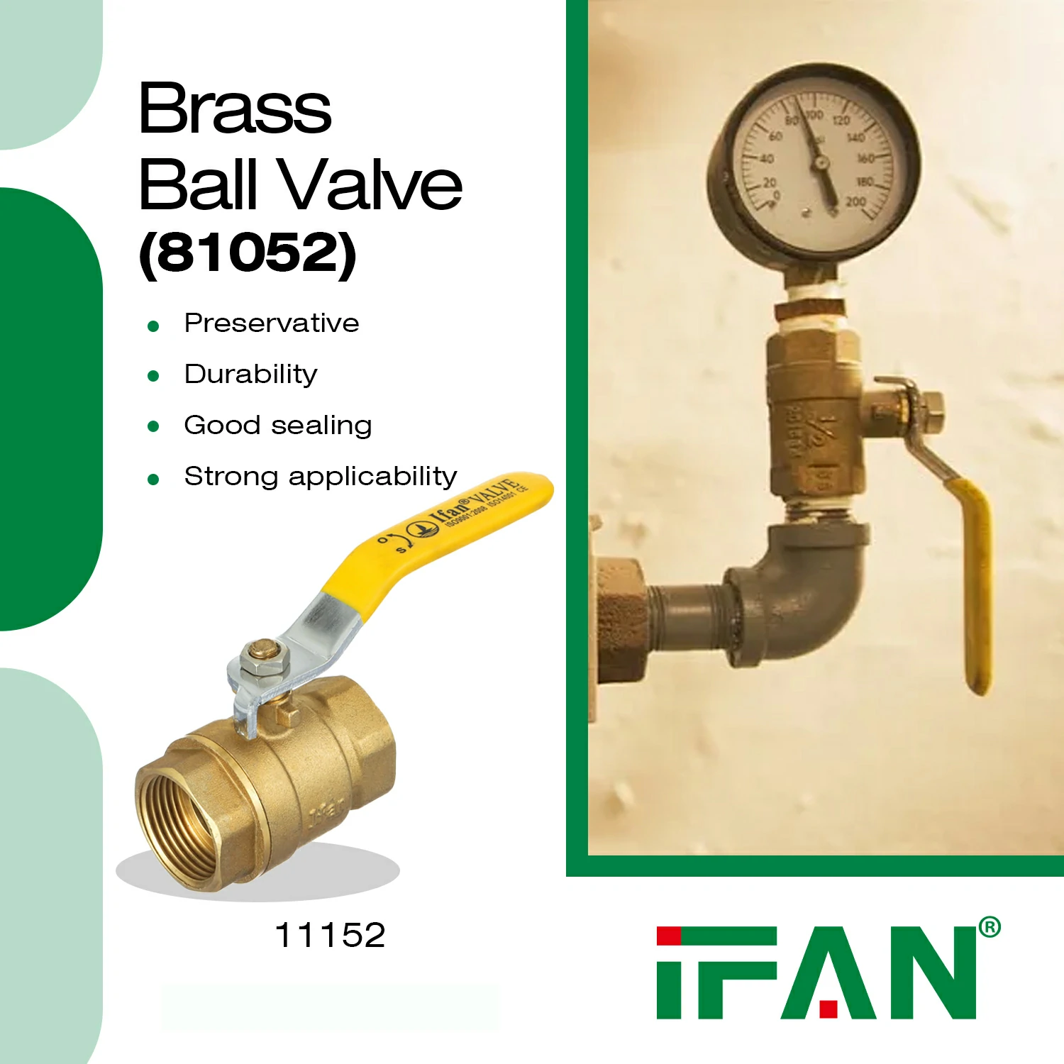 Brass Gas Valve