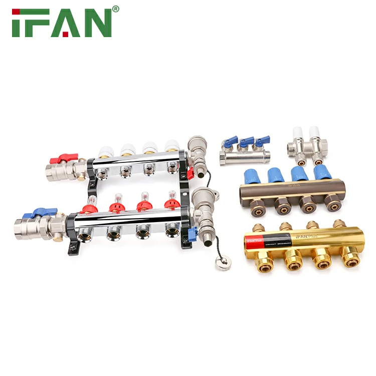 Underfloor Heating Brass Manifold