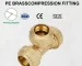 Pe Brasscompression Fitting